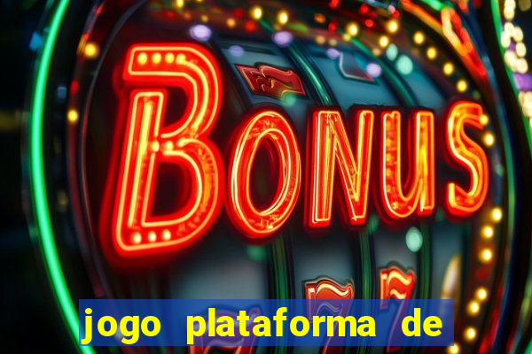 jogo plataforma de 3 reais